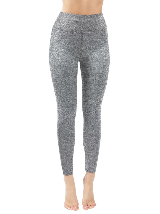 Fleece Lined Padded Warm Keeping Women's High Waist Tight Leggings - Onouthati