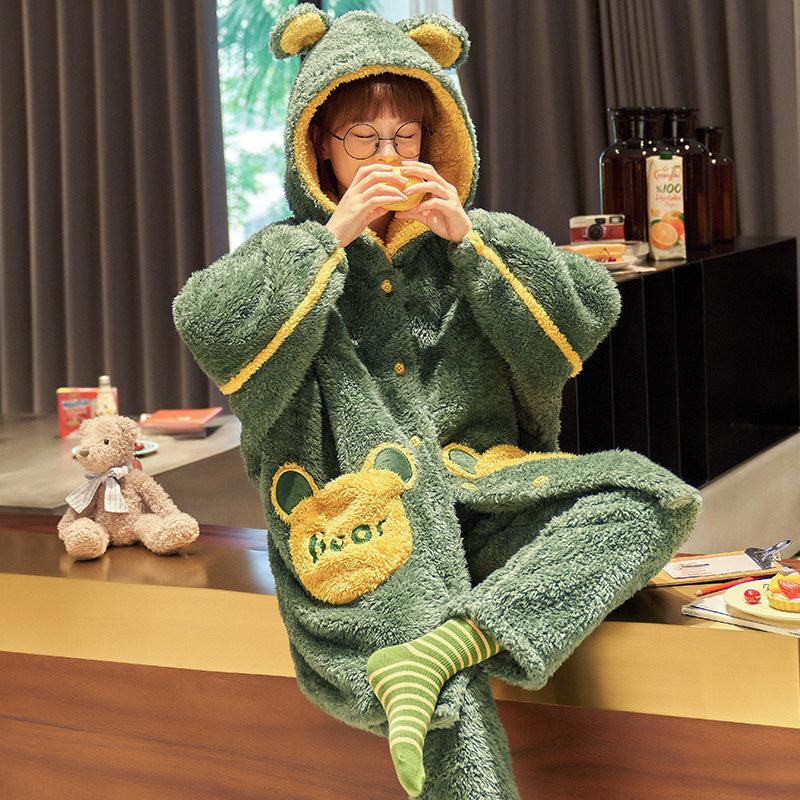 Pajamas women autumn and winter - Onouthati