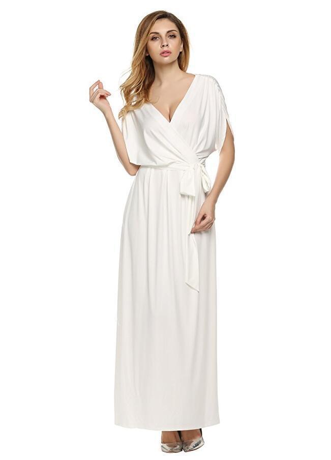 Dress Elegant Women Long Dresses Summer Dresses - Onouthati