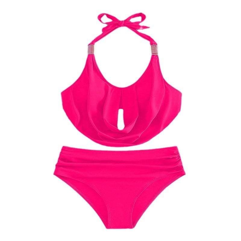 Halter Backless Beach Bikini Swimsuit For Women - Onouthati