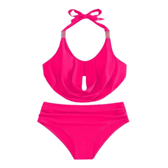 Halter Backless Beach Bikini Swimsuit For Women - Onouthati