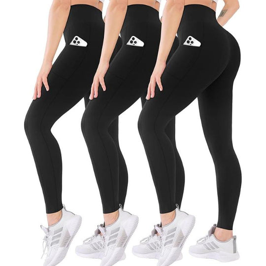 High Waist Belly Contracting Yoga Pants Soft Sports Abdominal Pants - Onouthati