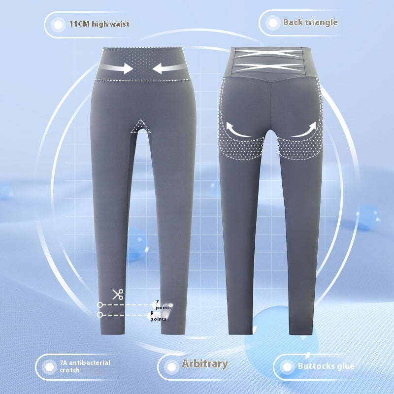 Surround Shaping Yoga Pants Female High Waist Hip Lift - Onouthati
