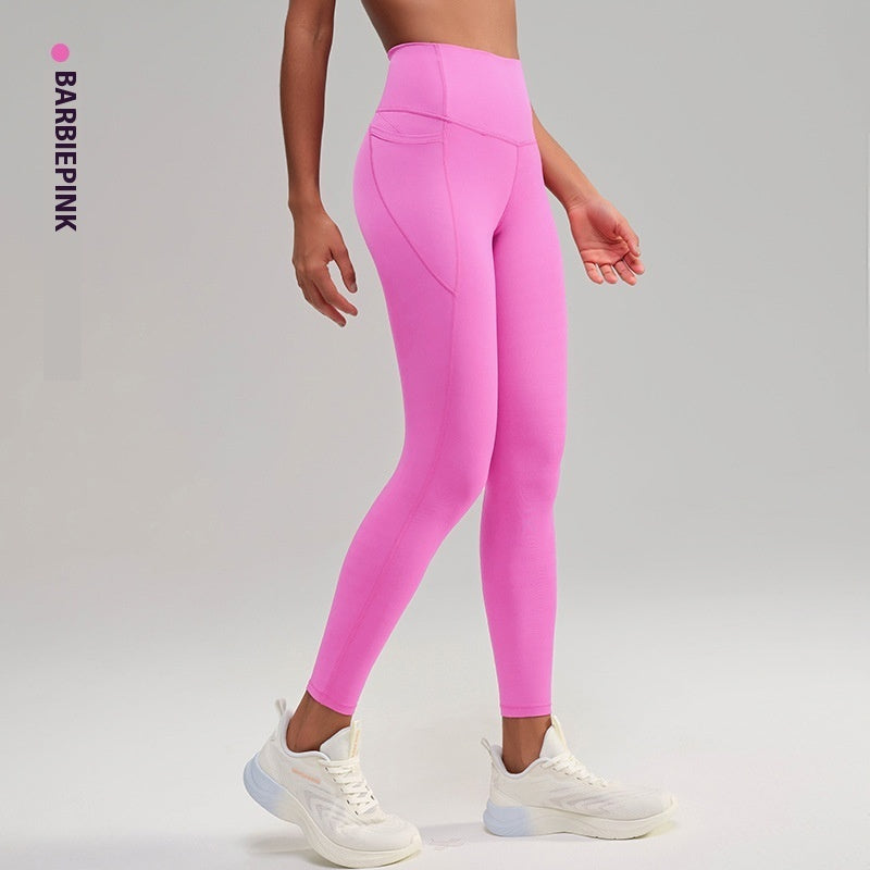 Medium Tenacity Sports High Waist Nude Feel Yoga Pants Women - Onouthati