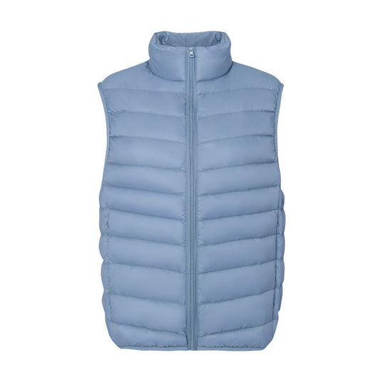 Stand Collar Outer Wear Slimming Plus Size Down Vest Vest - Onouthati