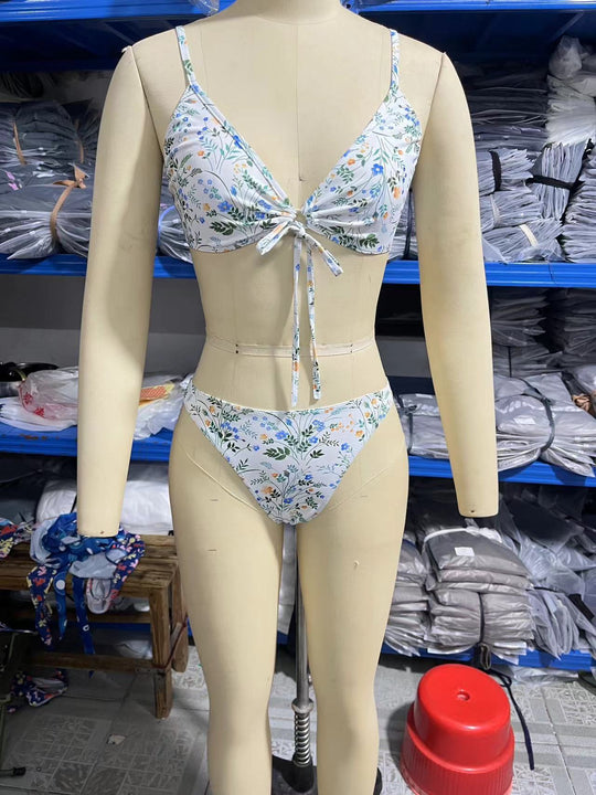 Breathable Banded Bikini Swimsuit Swimwear Women - Onouthati