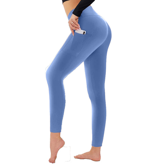 High Waist Belly Contracting Yoga Pants Soft Sports Abdominal Pants - Onouthati