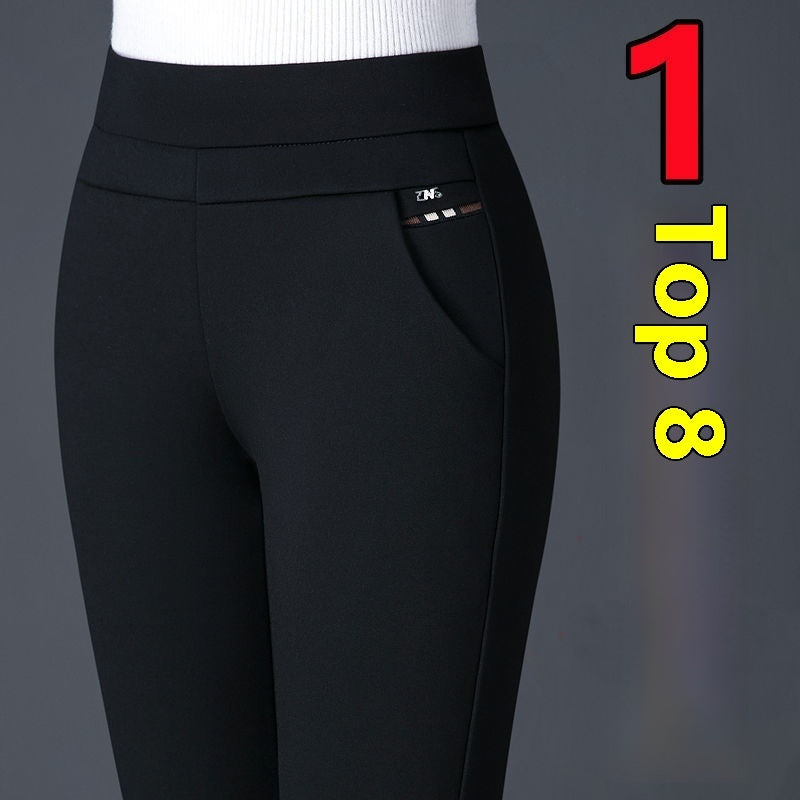 High Waist Leggings For Middle-aged Women - Onouthati
