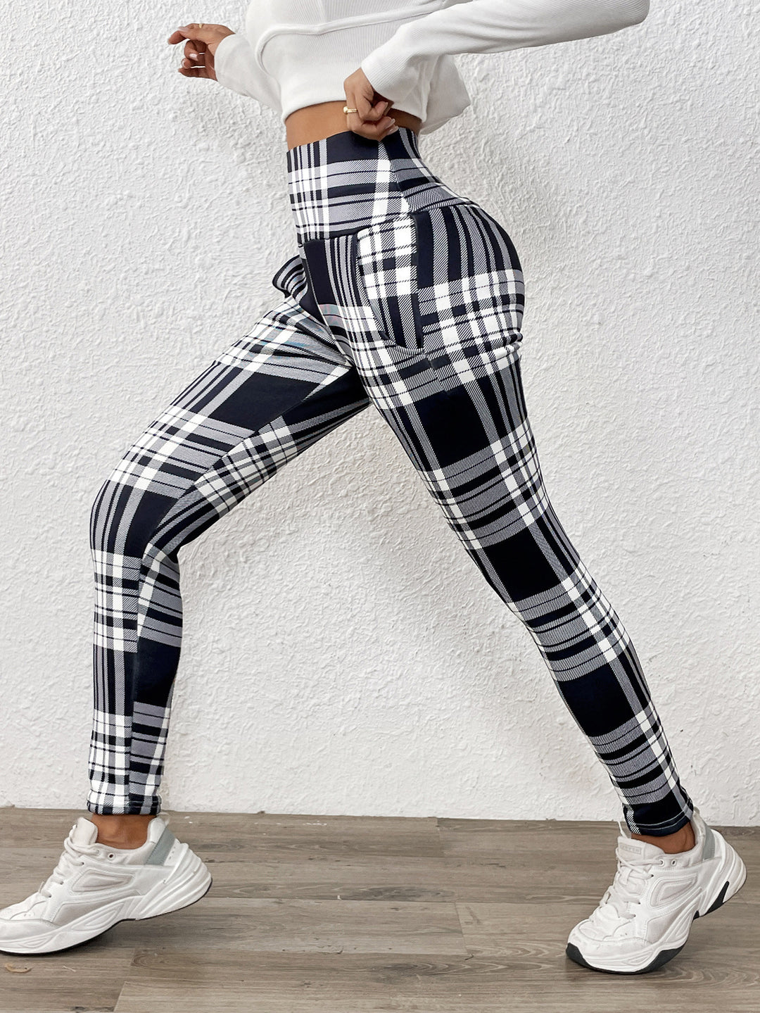 Extra Thick Lambswool Printed Leggings For Women Winter - Onouthati