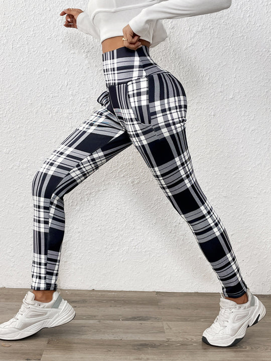 Extra Thick Lambswool Printed Leggings For Women Winter - Onouthati