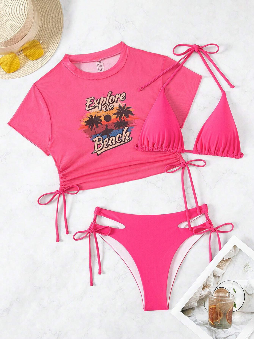 Bikini Three Piece Swimsuit Women - Onouthati