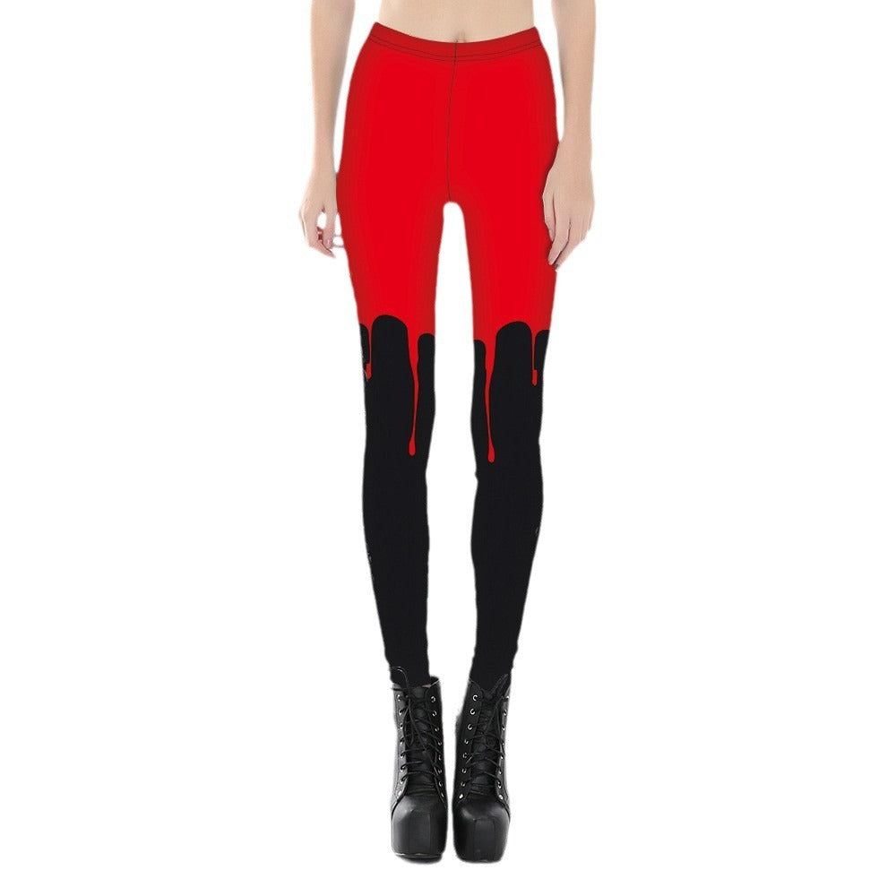 Women's Sports Workout Elastic Hip Lift Leggings - Onouthati