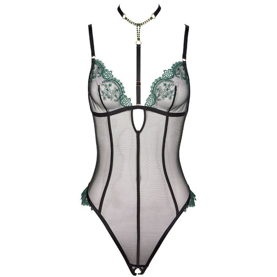 Deep V-free Jumpsuit Close-fitting Lingerie For Women - Onouthati