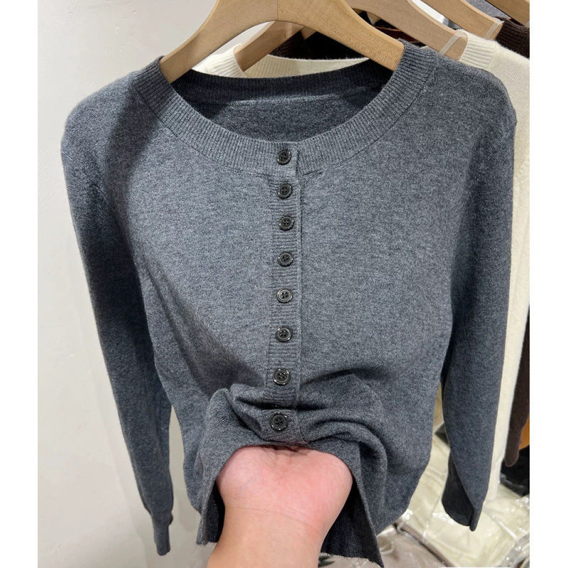 Autumn Classic Style Knitted Sweater Small Cardigan Women - Onouthati