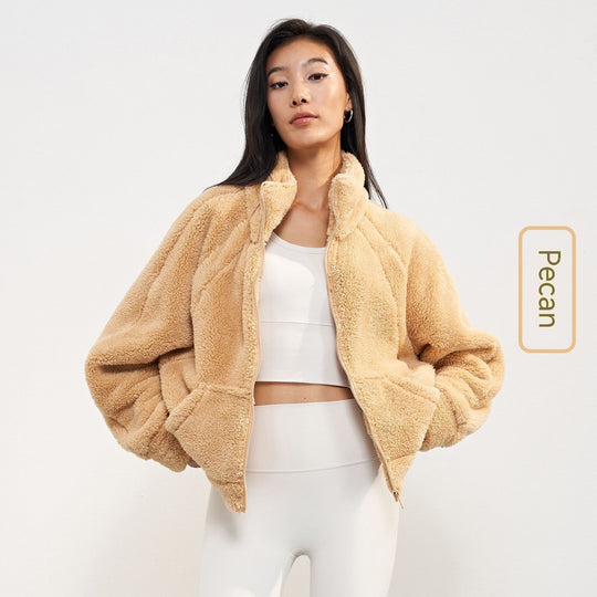 Plush Coat For Women Thickened Warm Outdoor Sports - Onouthati