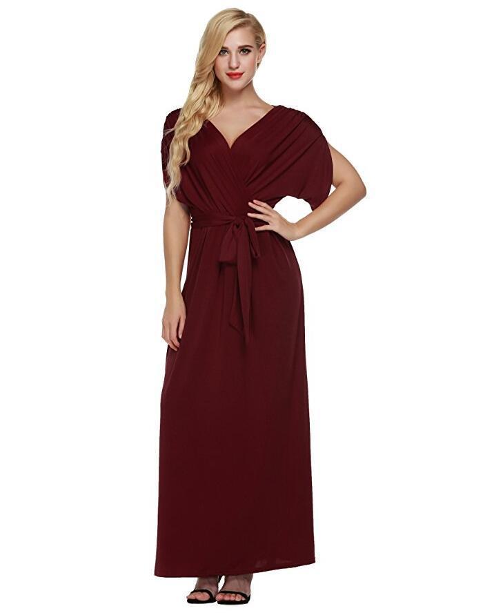 Dress Elegant Women Long Dresses Summer Dresses - Onouthati