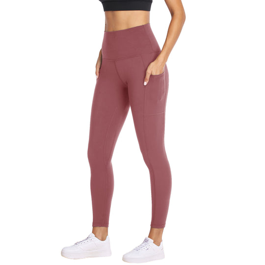 High Waist Belly Contracting Yoga Pants Soft Sports Abdominal Pants - Onouthati