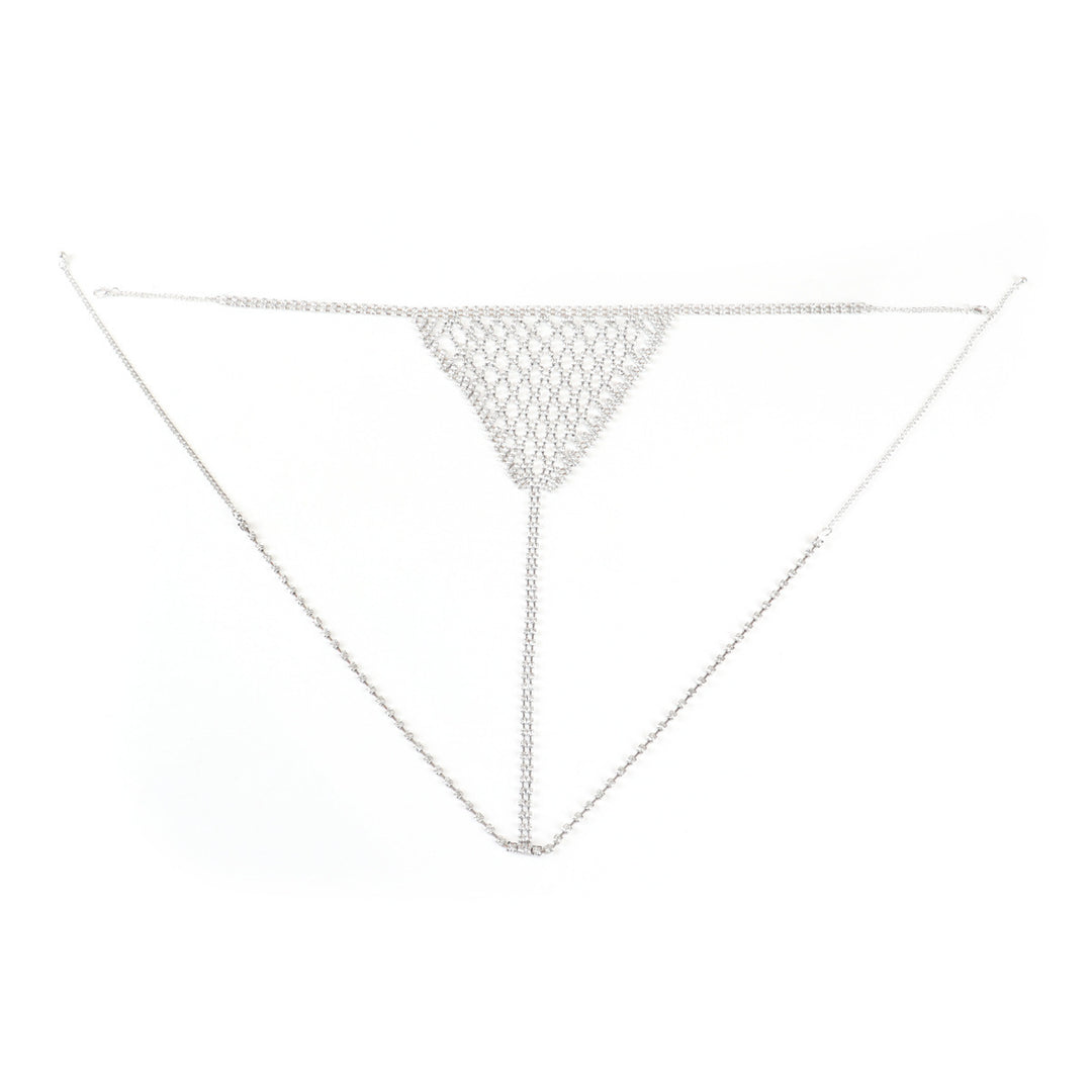 Personalized Beach Party Sexy Bikini Rhinestone Underwear Body Chains Women - Onouthati