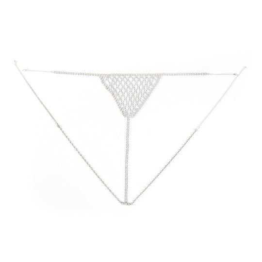Personalized Beach Party Sexy Bikini Rhinestone Underwear Body Chains Women - Onouthati
