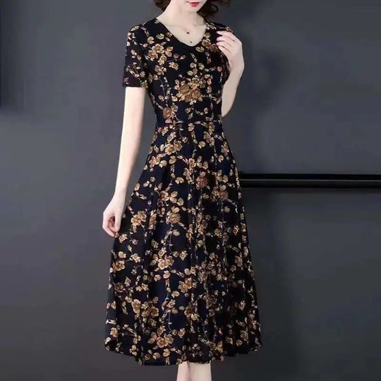 Dress High-end Western Style Plus Size Women - Onouthati