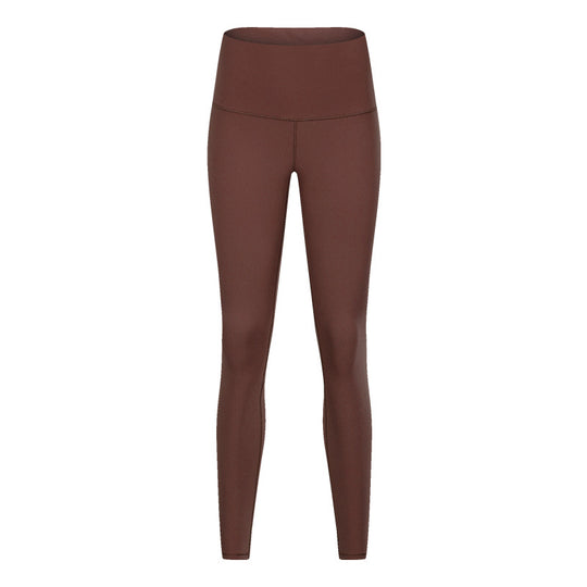 Women's Solid Color High Waist Hip Lift Stretch Yoga Pants - Onouthati