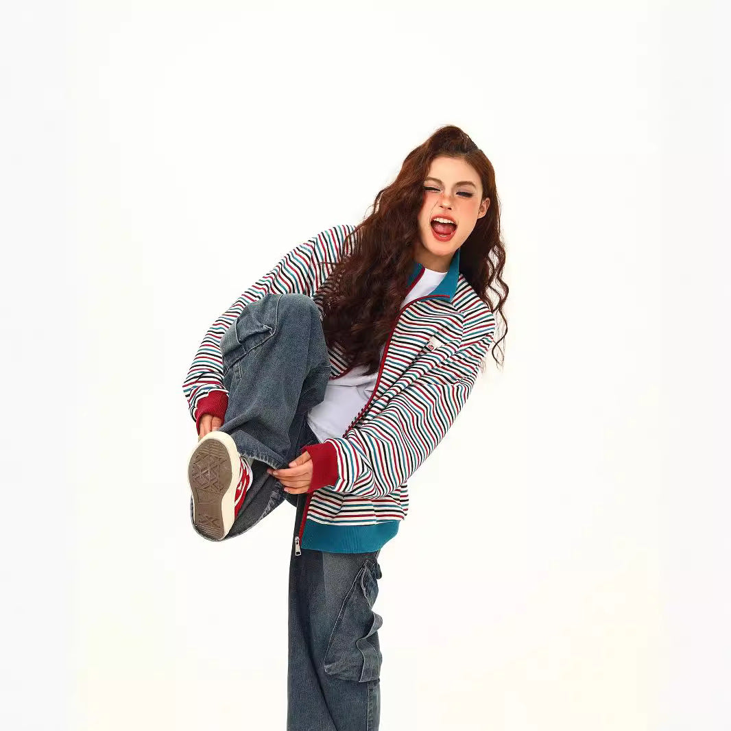 Men's And Women's Loose Leisure All-matching Sports Jacket - Onouthati