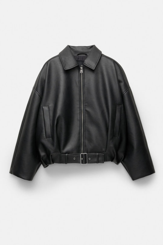 Women's Casual Solid Color American Retro Coat Jacket - Onouthati