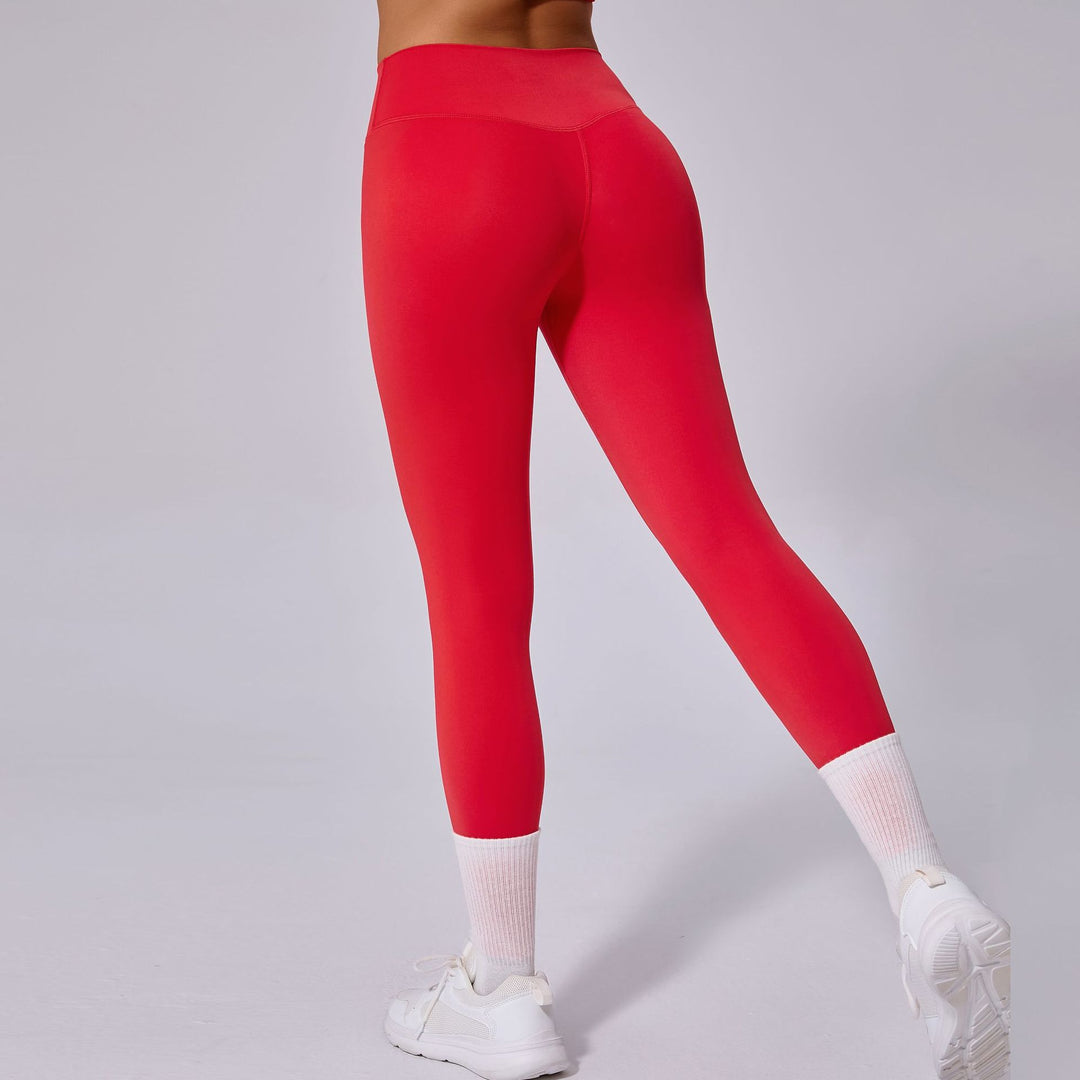Running Nude Feel Quick-drying Fitness Pants Breathable Outer Wear Tight - Onouthati