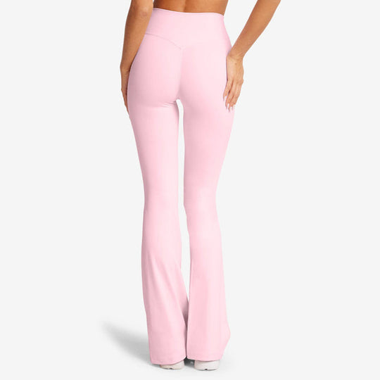 Waist Shaping Yoga Bootleg Pants - Onouthati