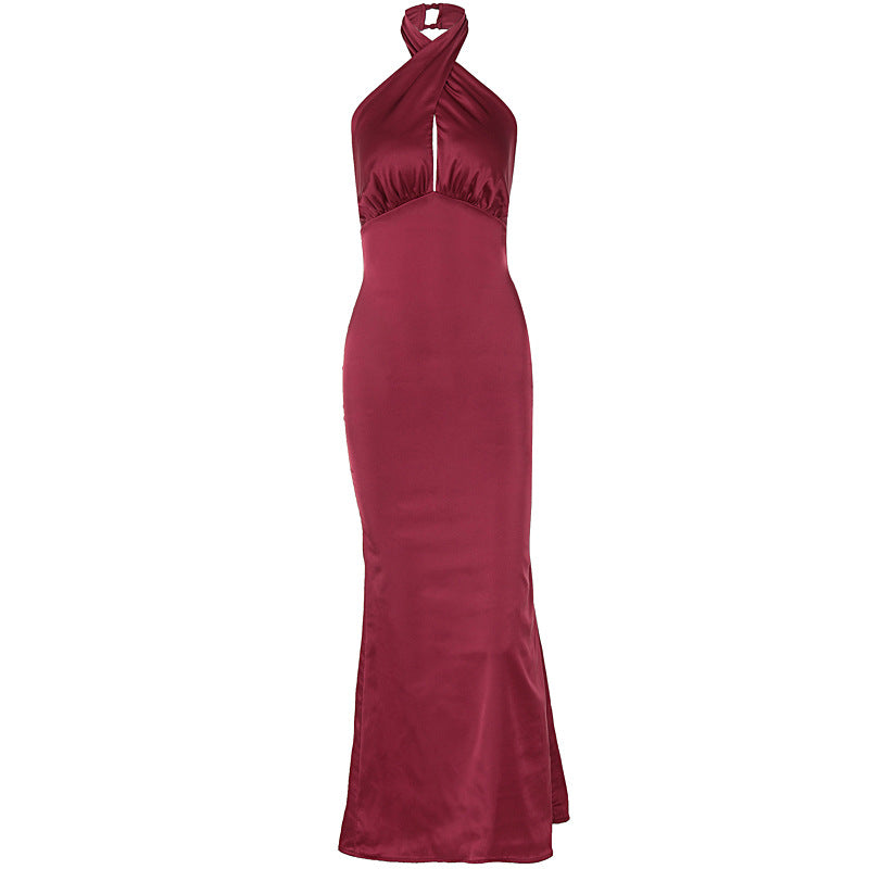 Summer Fashion Elegant Backless Sleeveless Dress - Onouthati