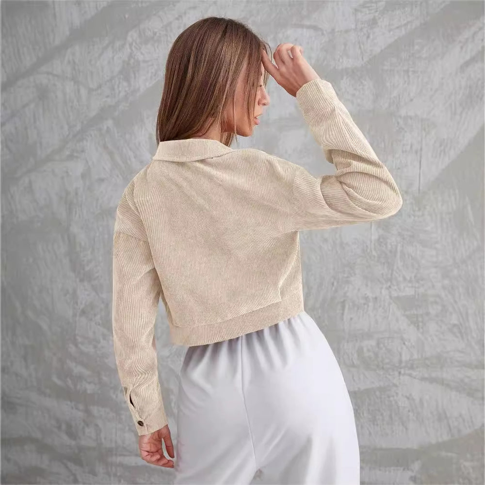 Retro Style Fashionable Cardigan Women's Coat - Onouthati