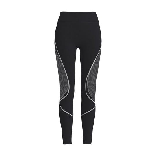 Women's Color Matching Mesh European And American High Waist Yoga Pants - Onouthati