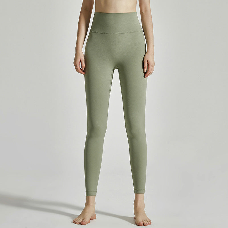 Women's Outer Wear High Waist Hip Lift Seamless Pocket Yoga Pants - Onouthati