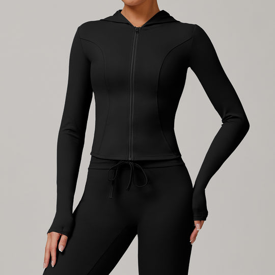 Sports Zipper Sun Protection Clothing Women's Long Sleeve Cool And Breathable - Onouthati