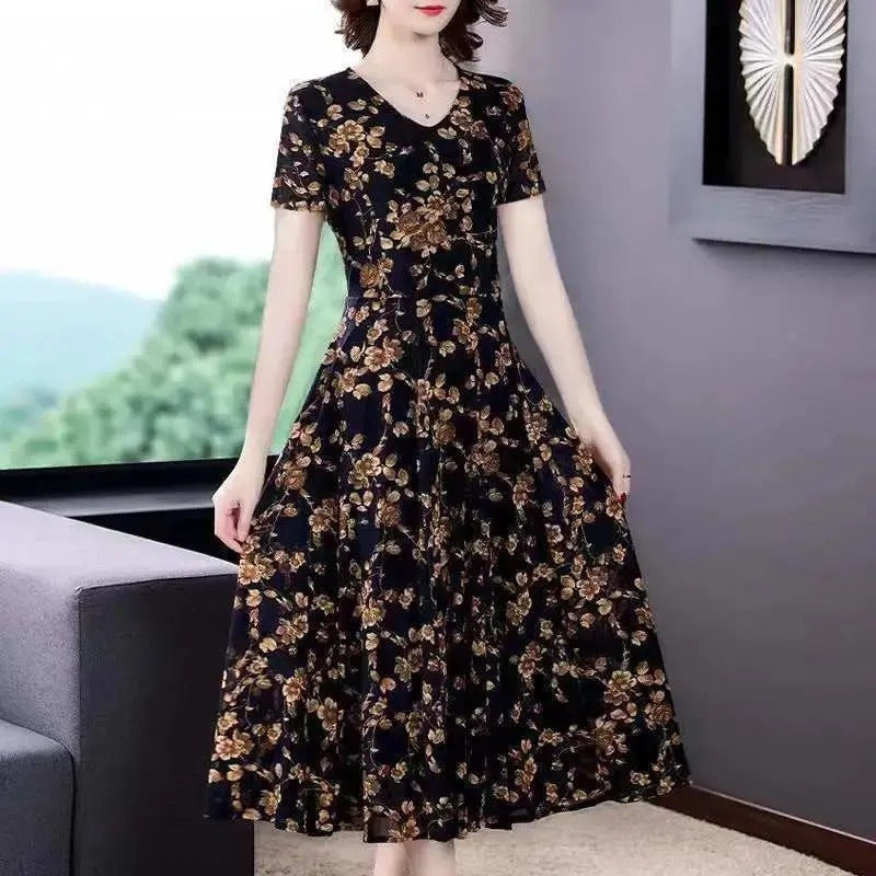 Dress High-end Western Style Plus Size Women - Onouthati