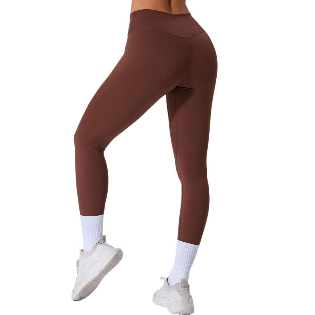 Running Nude Feel Quick-drying Fitness Pants Breathable Outer Wear Tight - Onouthati