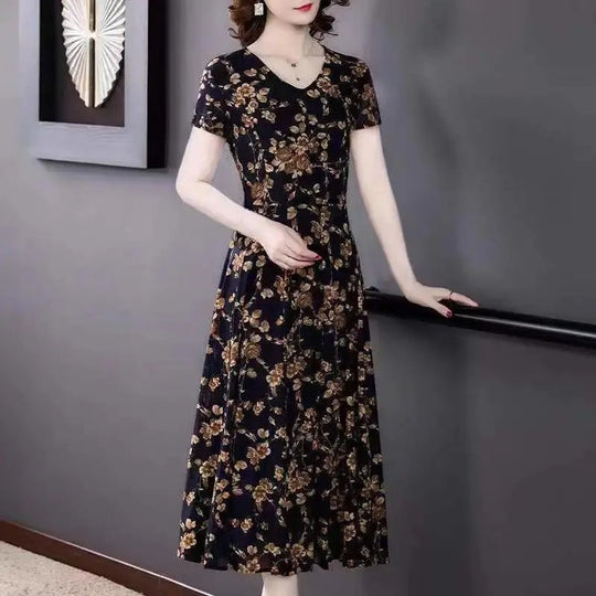 Dress High-end Western Style Plus Size Women - Onouthati