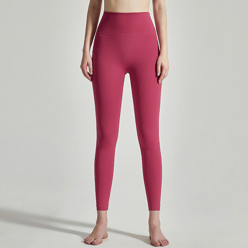 Women's Outer Wear High Waist Hip Lift Seamless Pocket Yoga Pants - Onouthati