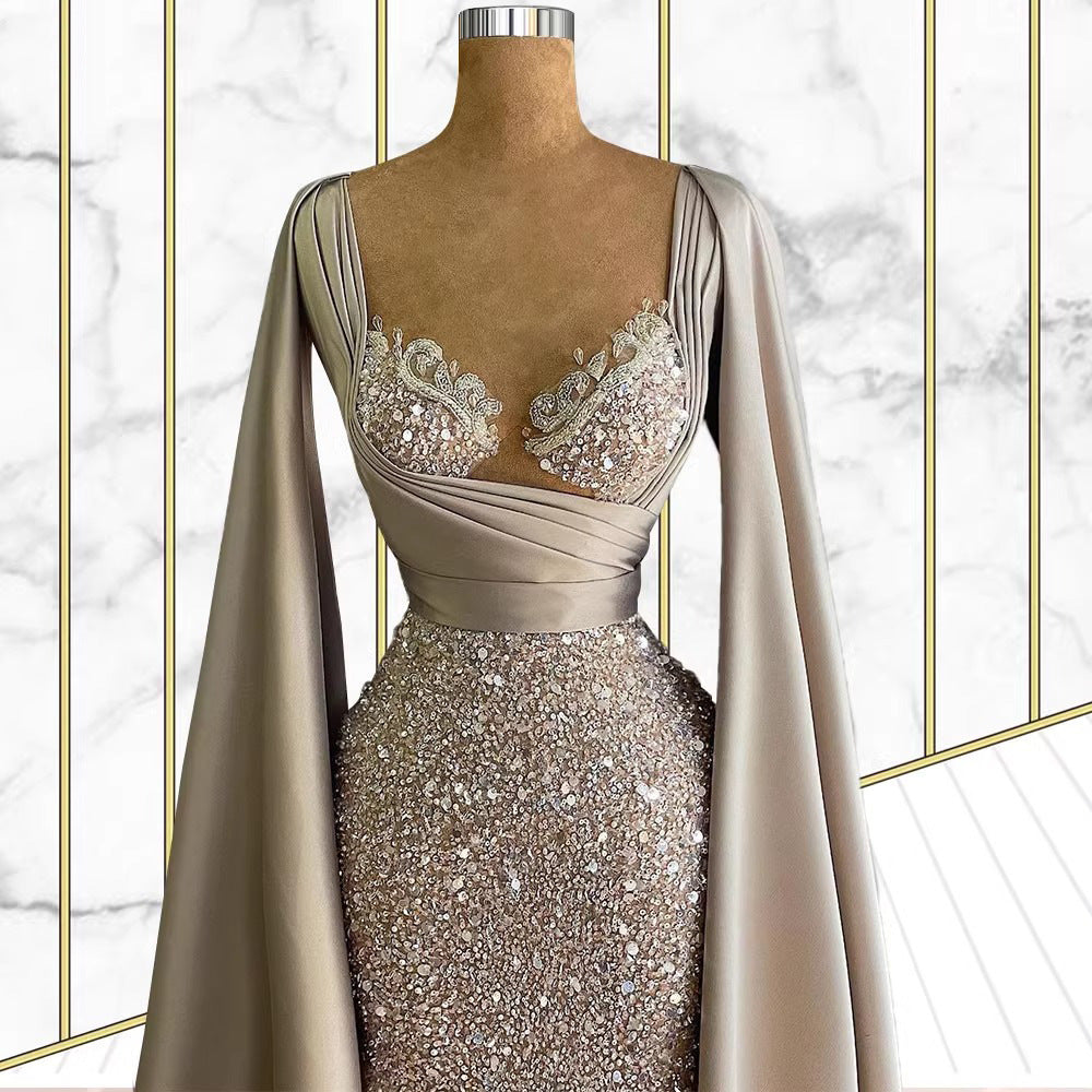Women's High-end Dress With A Sense Of Design - Onouthati