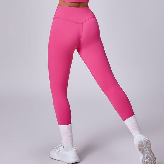 Running Nude Feel Quick-drying Fitness Pants Breathable Outer Wear Tight - Onouthati