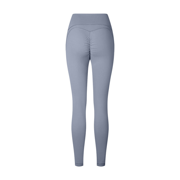 Double Pocket High Waist Yoga Trousers - Onouthati