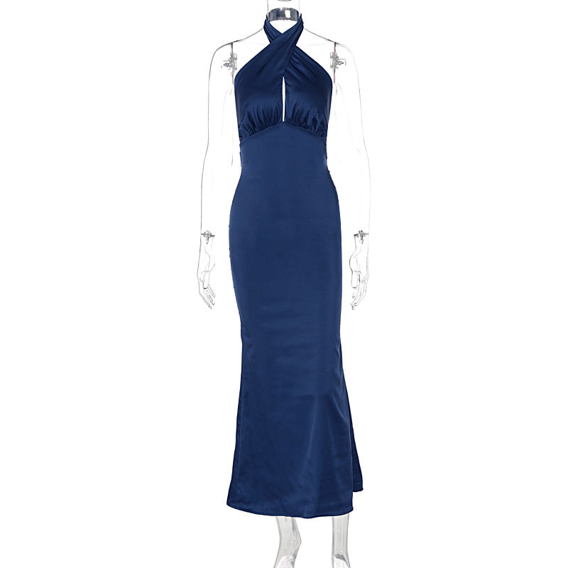 Summer Fashion Elegant Backless Sleeveless Dress - Onouthati