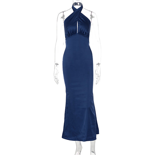 Summer Fashion Elegant Backless Sleeveless Dress - Onouthati