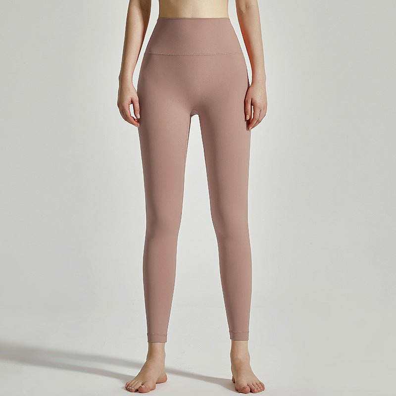 Women's Outer Wear High Waist Hip Lift Seamless Pocket Yoga Pants - Onouthati