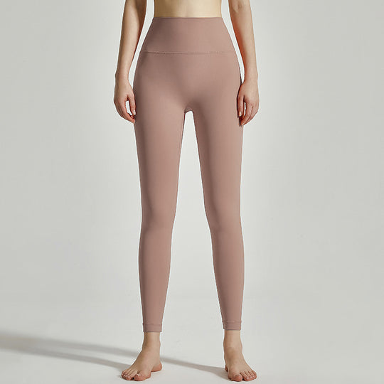 Women's Outer Wear High Waist Hip Lift Seamless Pocket Yoga Pants - Onouthati