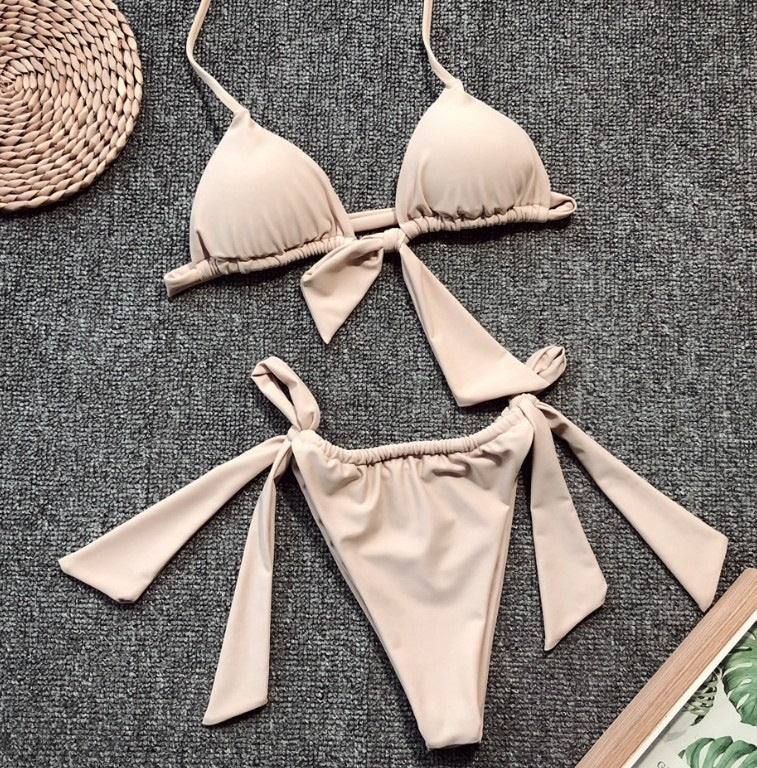 Fashion Simple Split Bikini Swimsuit For Women - Onouthati