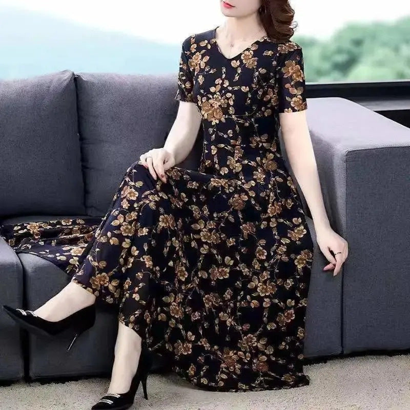 Dress High-end Western Style Plus Size Women - Onouthati