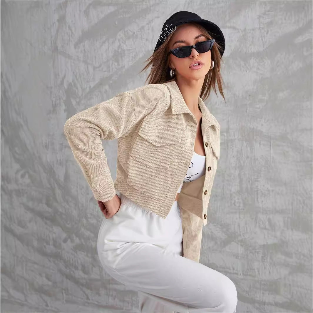 Retro Style Fashionable Cardigan Women's Coat - Onouthati