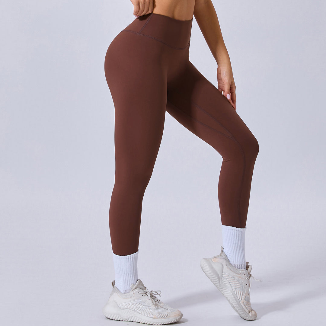 Running Nude Feel Quick-drying Fitness Pants Breathable Outer Wear Tight - Onouthati