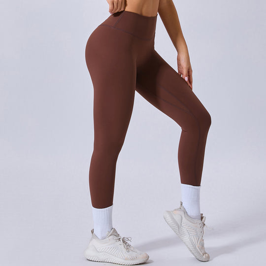 Running Nude Feel Quick-drying Fitness Pants Breathable Outer Wear Tight - Onouthati